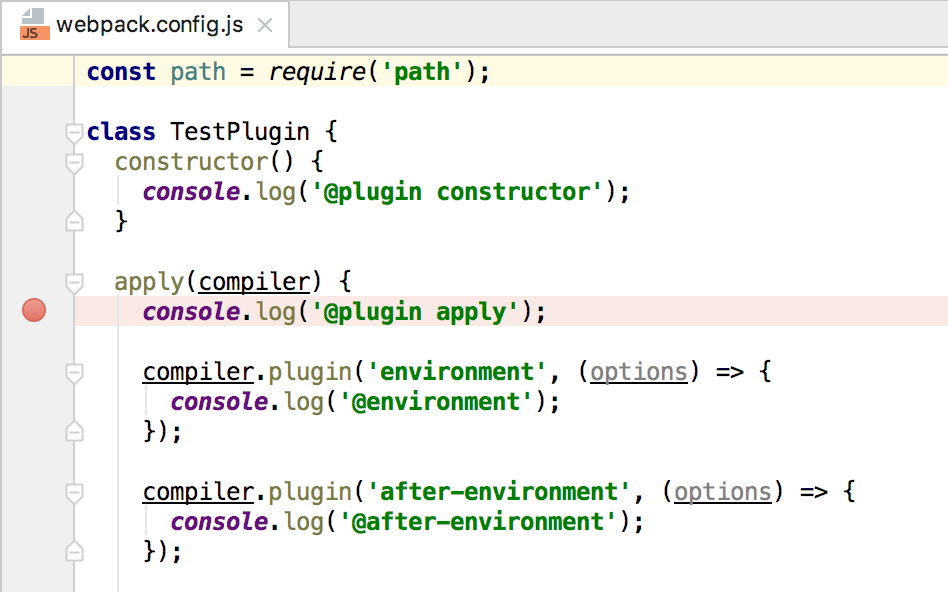 图5-5-1 设置断点